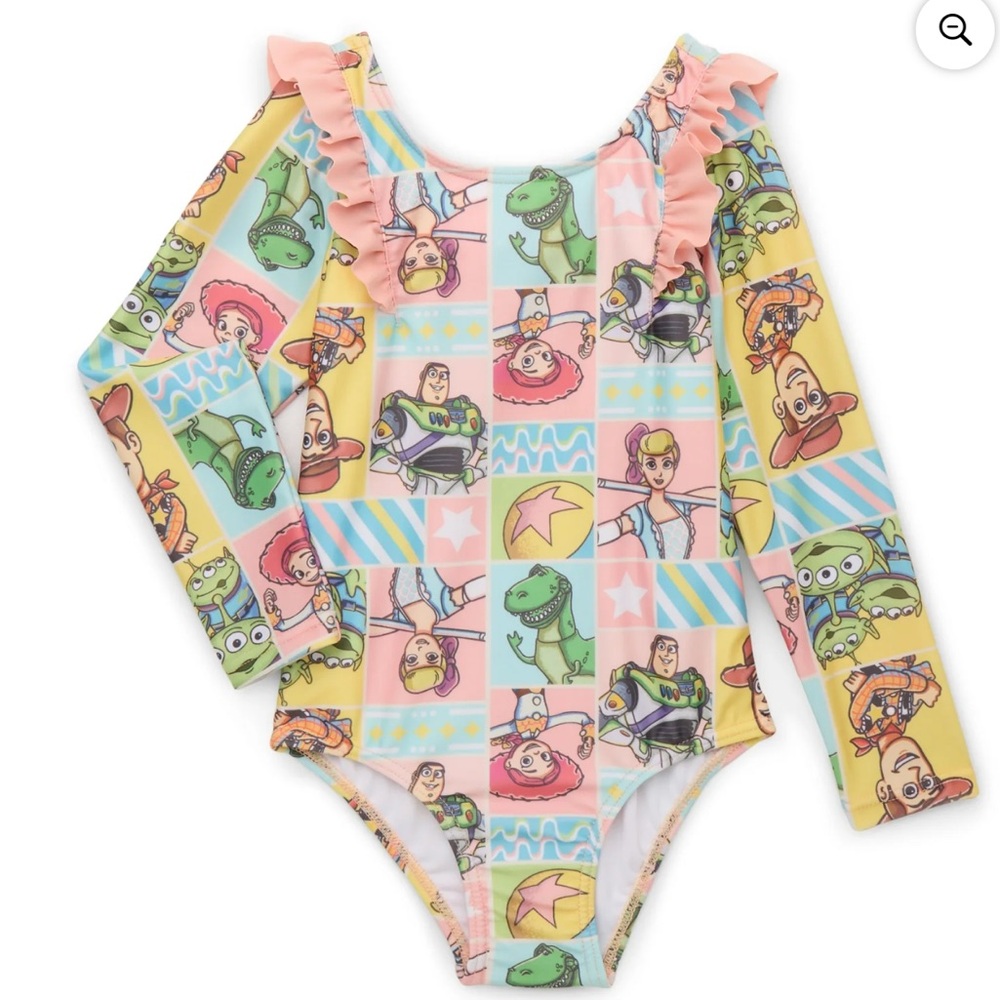 Disney Multicolor Kids Swim One Piece